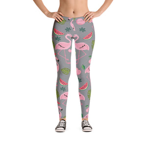 Flamingo pattern Women's Leggings