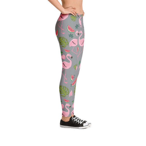 Flamingo pattern Women's Leggings